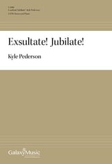 Exsultate! Jubilate! SATB choral sheet music cover